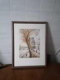 Quadro moldura Paris