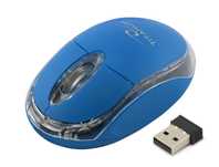 es509n myszka bezprzewodowa usb niebieska titanum esp