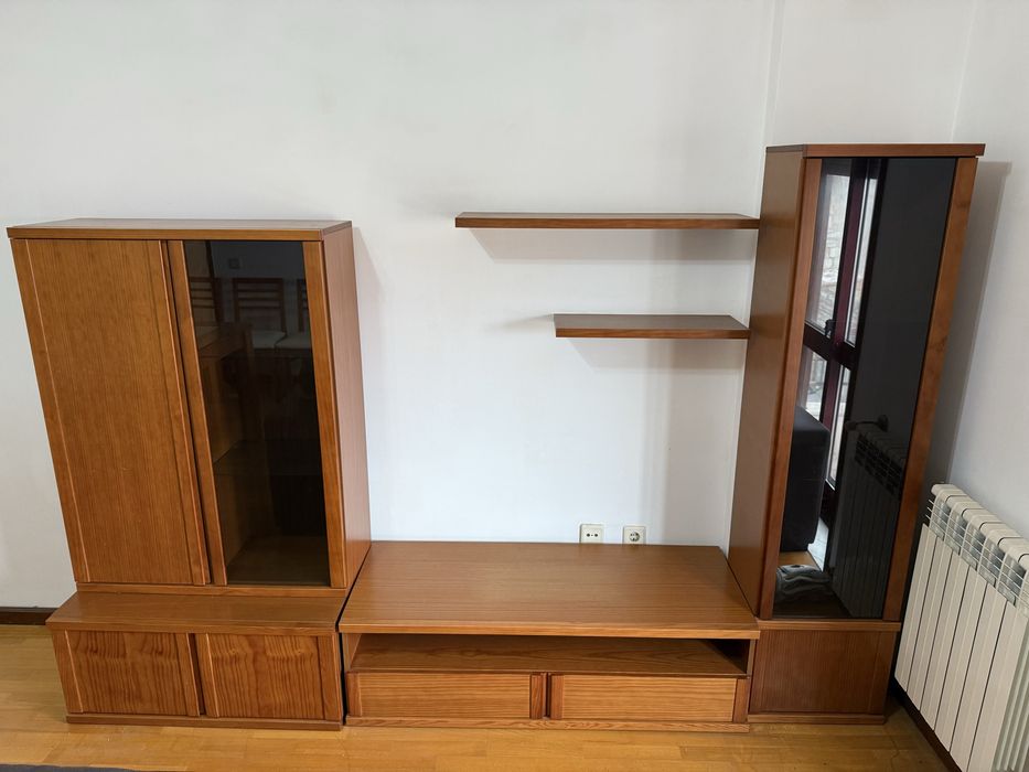 Móvel de Sala Modular em Madeira