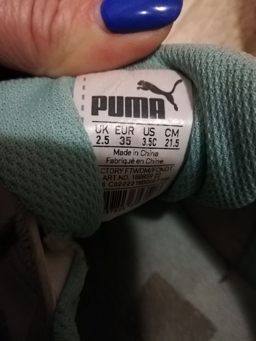 Adidasy puma dla dziewczynki 35