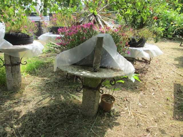 Mesa  de  pedra  de  granito