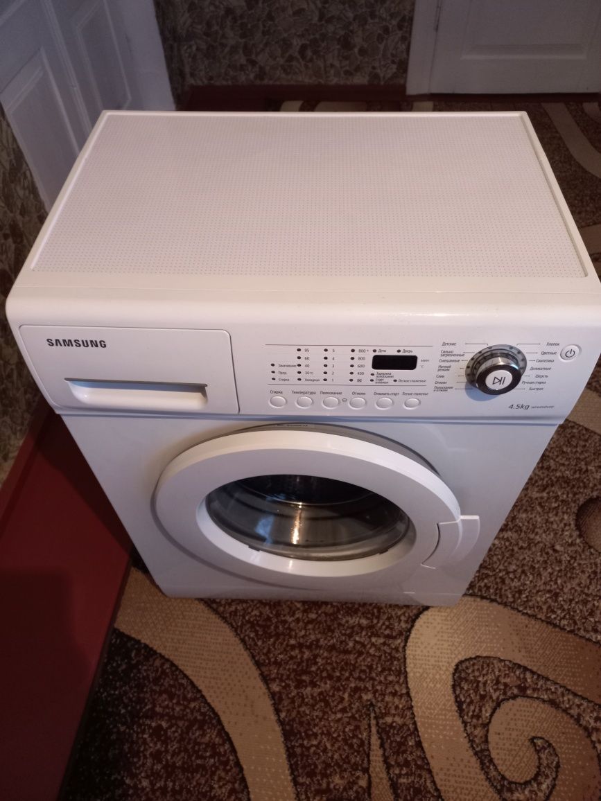 Пральна машинка SAMSUNG WF6458N4W/YLW  4,5 кг