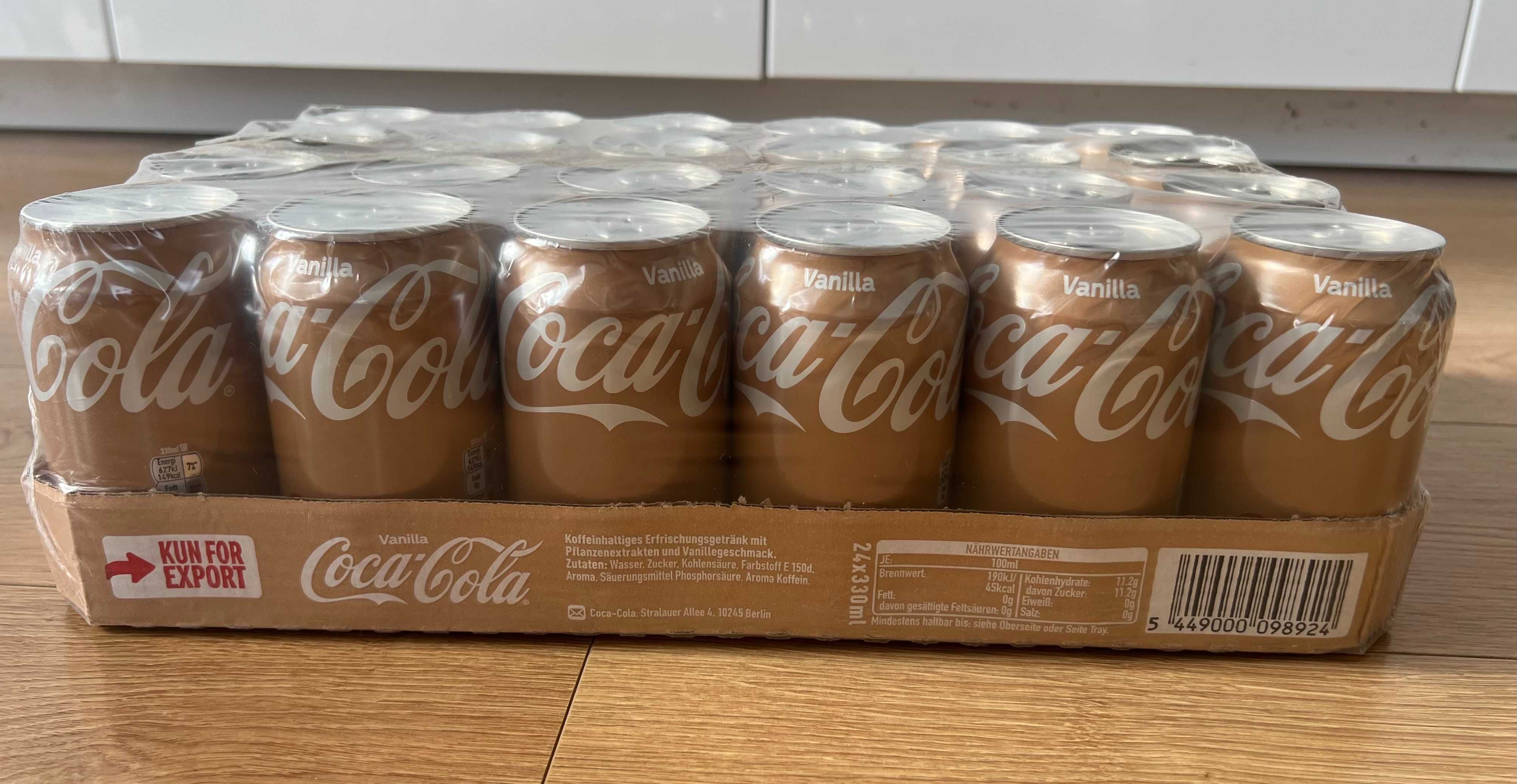 Coca Cola Vanilla napoje puszka 330ml