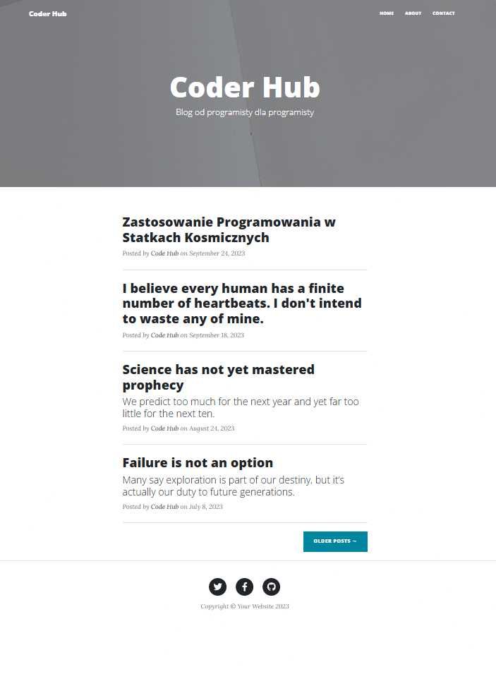 Strony internetowe na zamówienie bez WordPressa i builderów, 100% kodu