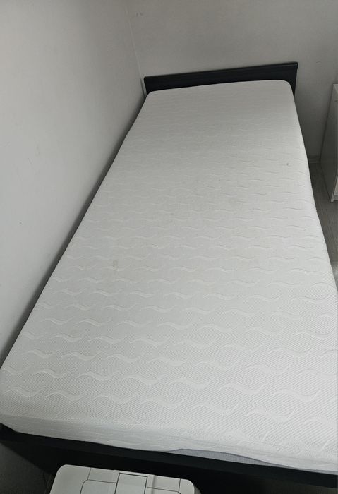 Łóżko z materacem Vox meble 90x200