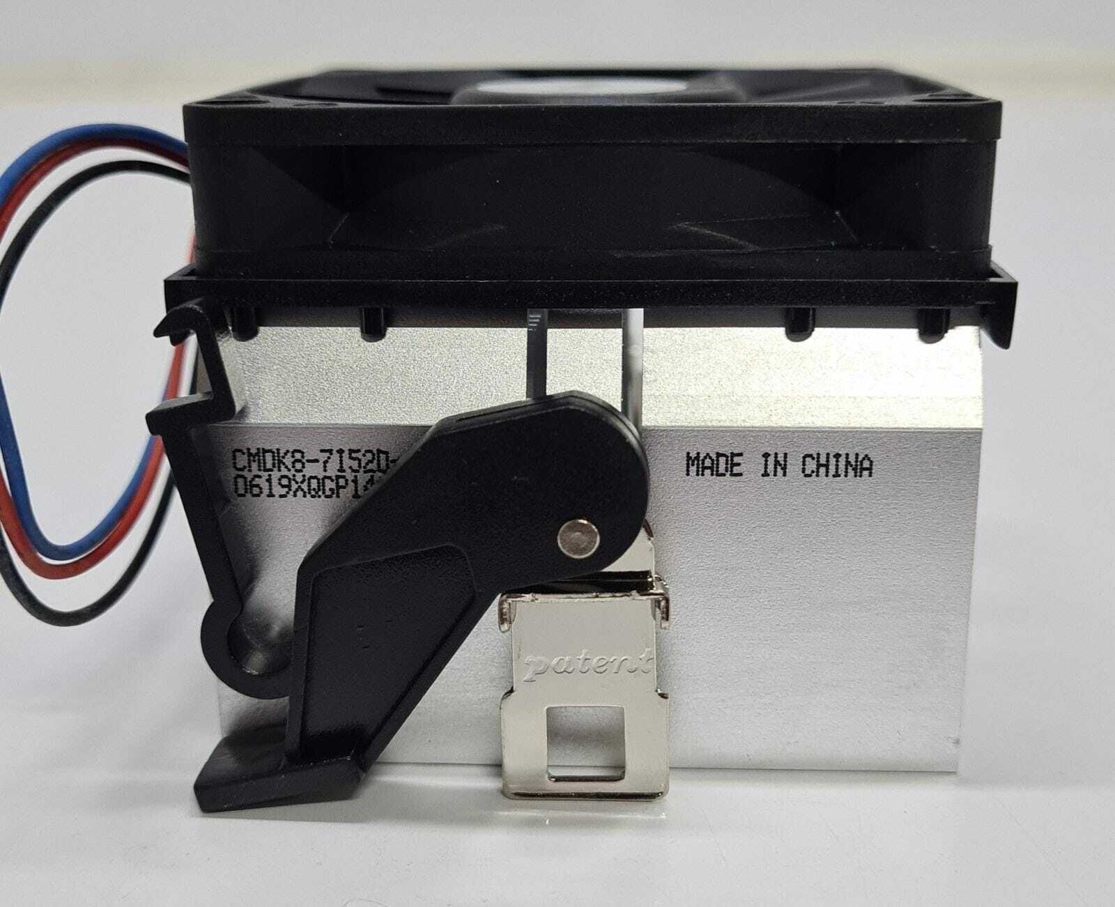 AMD CMDK8-7I52D CPU Procesor Chłodnica Radiator Wentylator