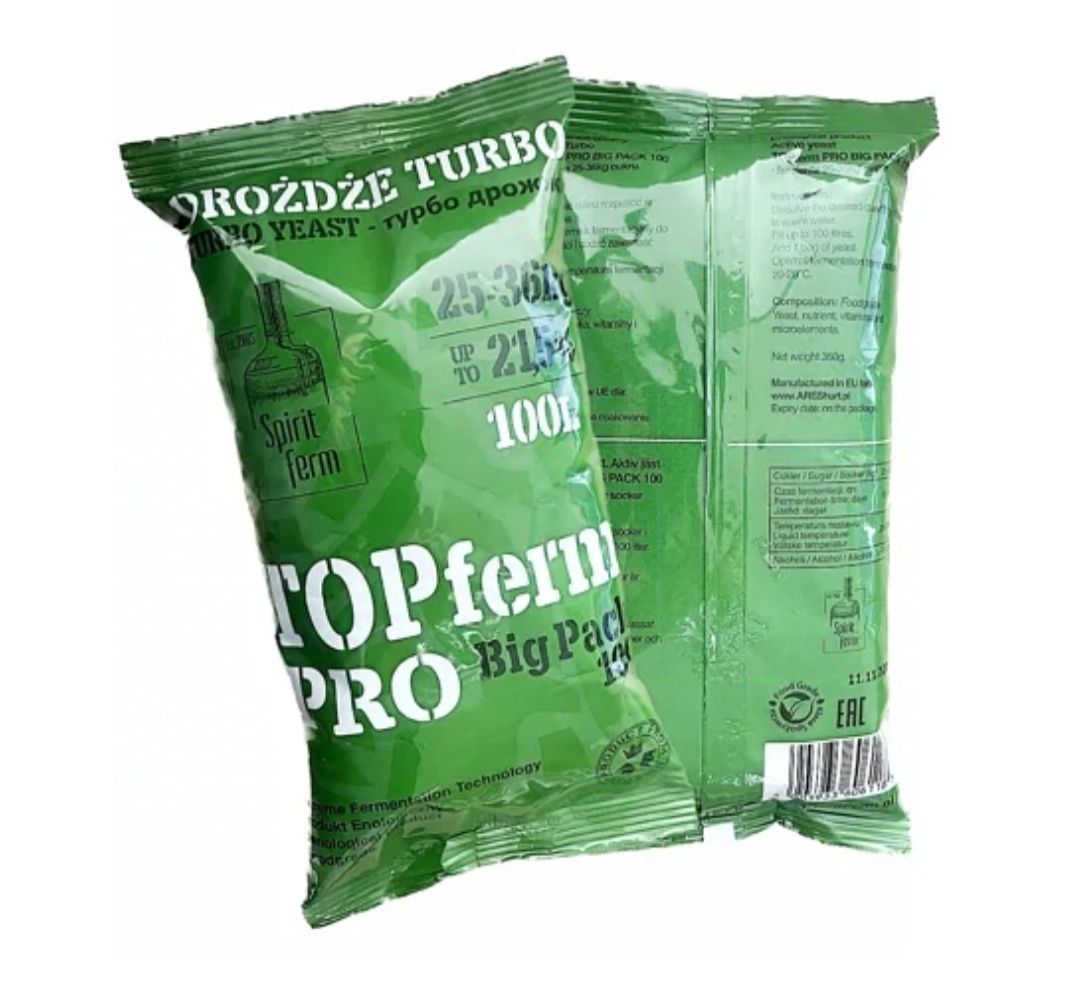 Дріжджі спиртові сухі Spirit Ferm Турбо 100L TopFerm Pro