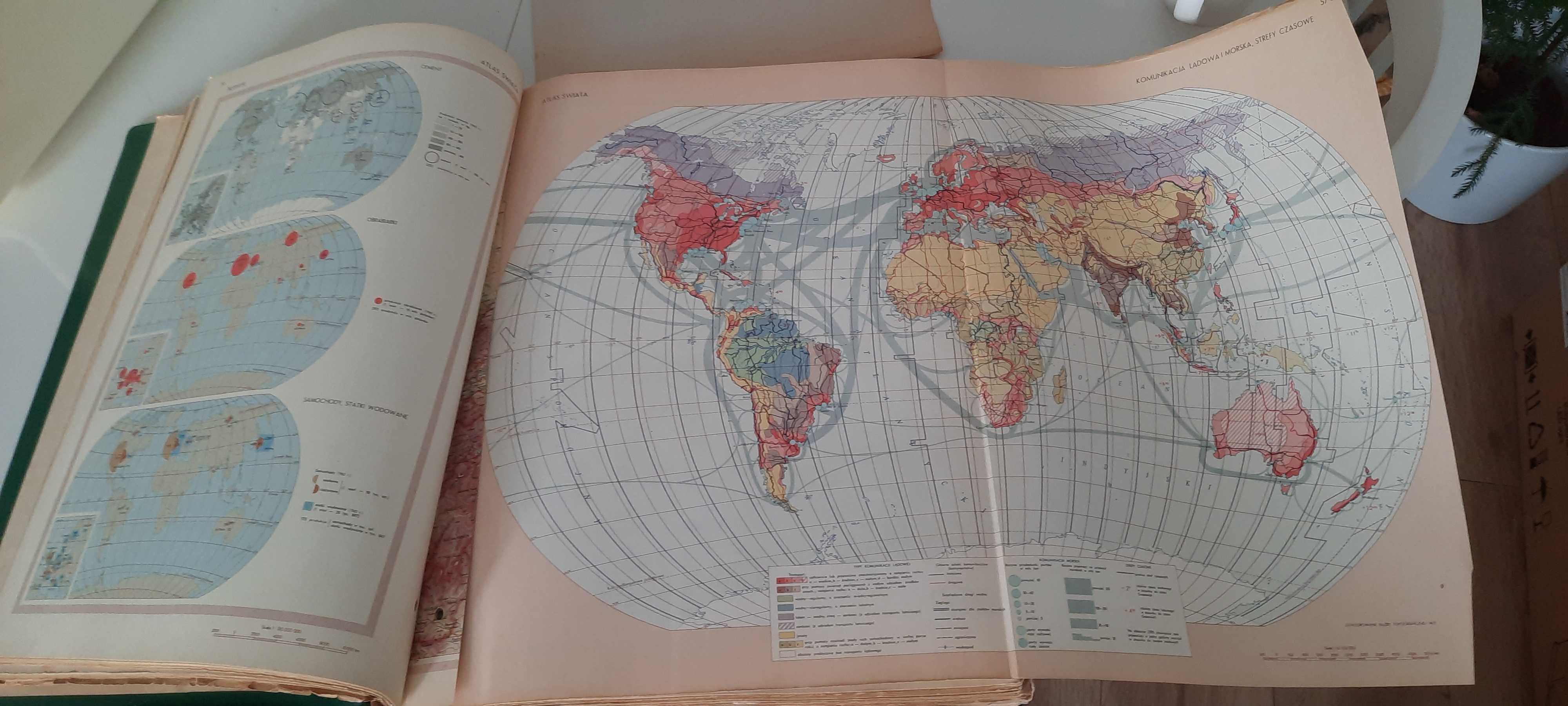 Atlas świata 1962 rok