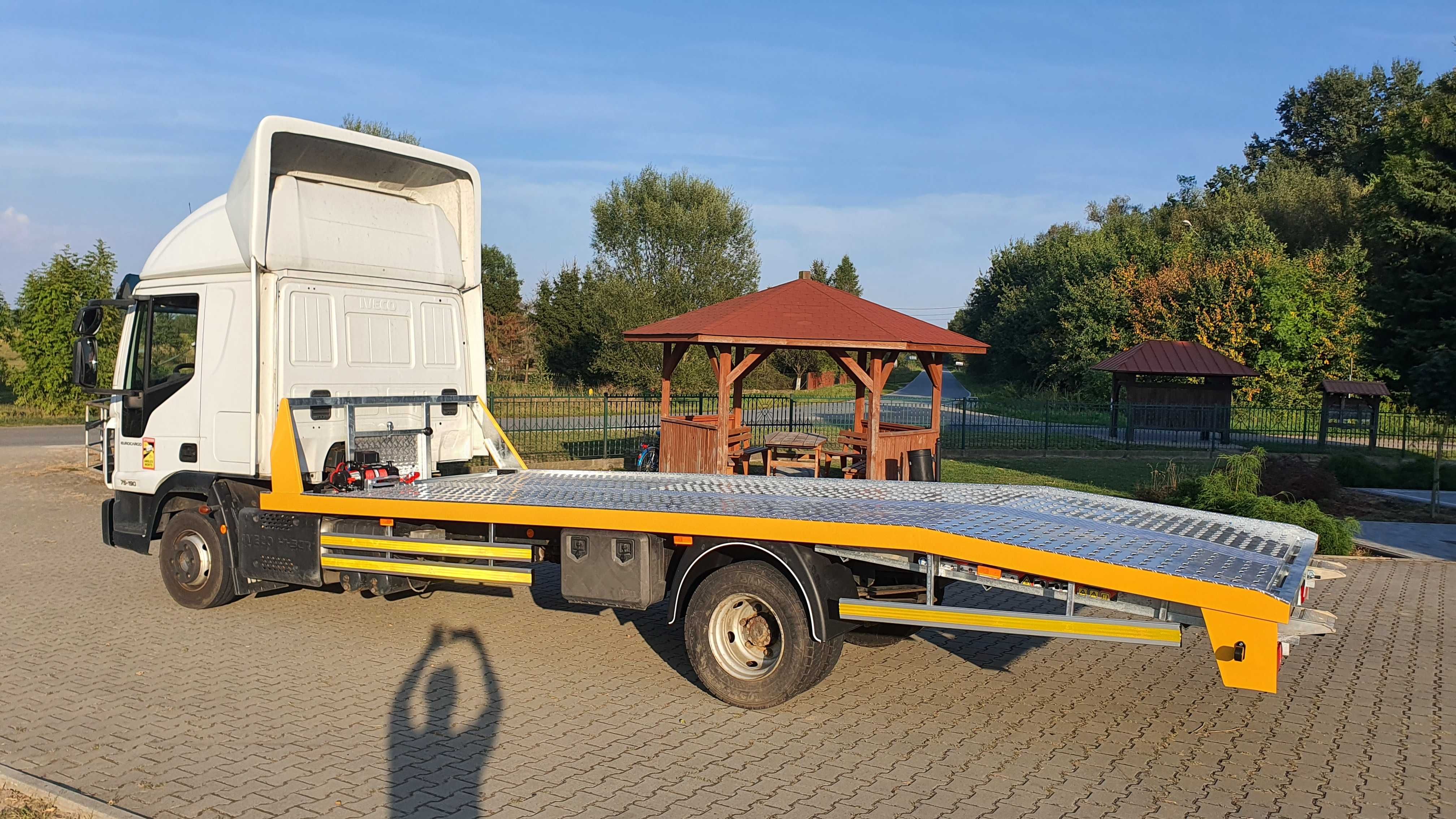 Zabudowa laweta najazd ciężarowe DMC 7,5 - 10 TON MOTO-LUK Małopolskie