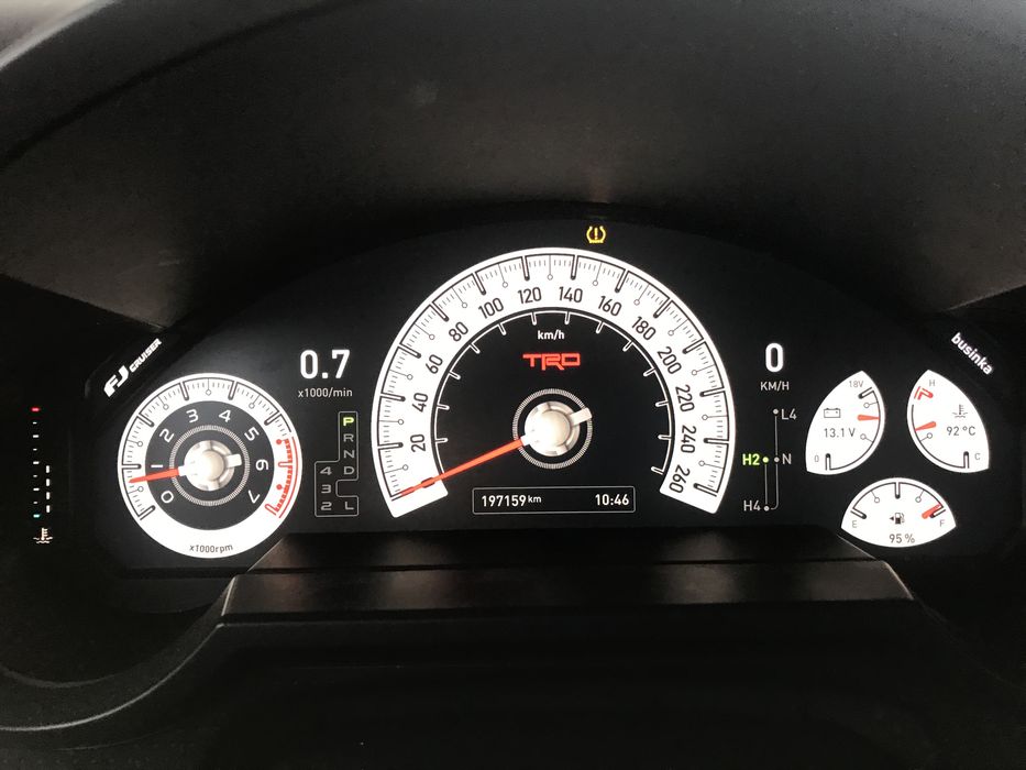 Новинка!! Toyota FJ Cruiser приборная панель FULL LED