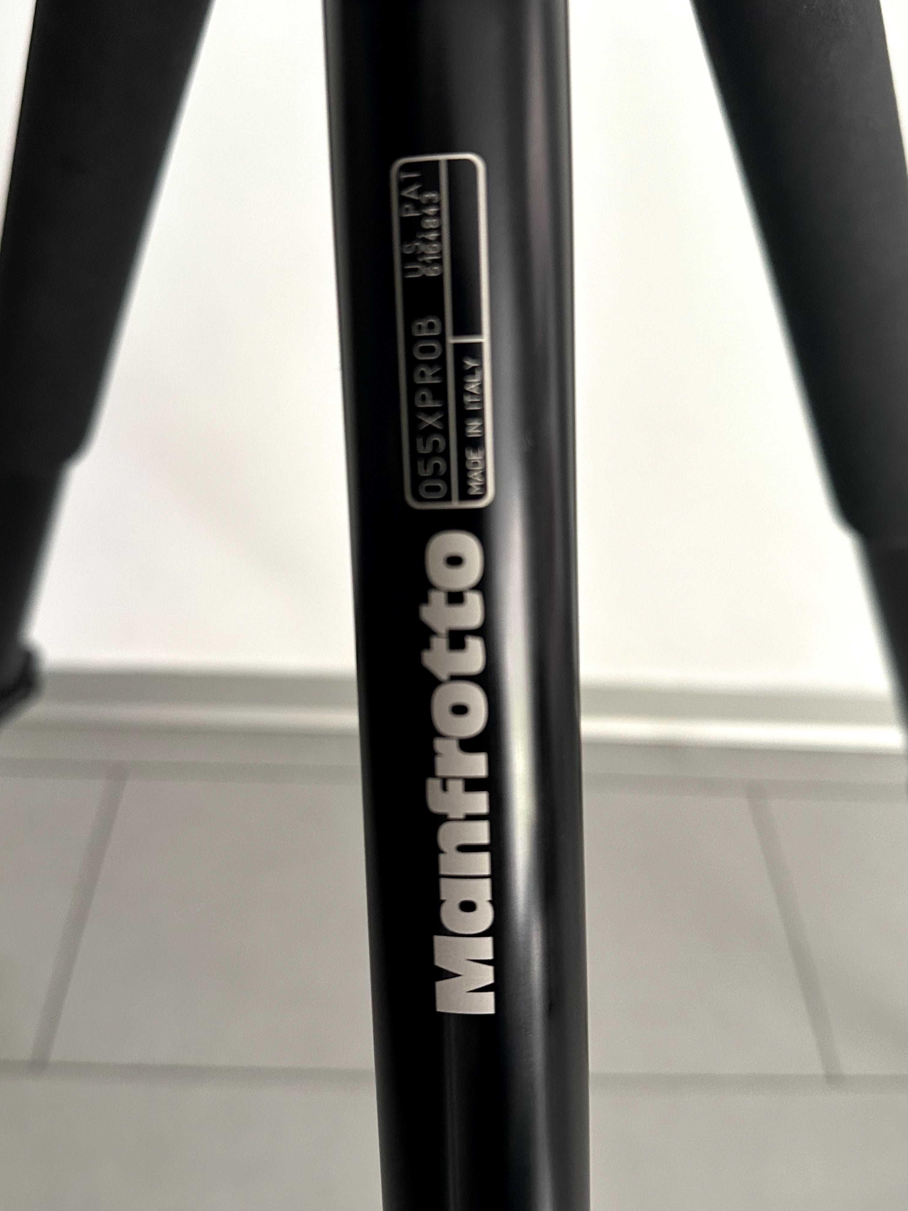 Statyw Manfrotto 055XPROB z głowicą 808RC4