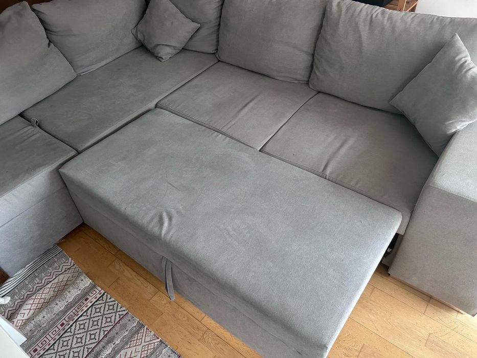 Sofa (chaise-longue) + (cama) + (arrumacao)