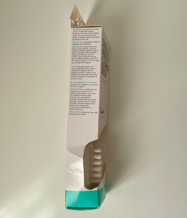 Escova de limpeza para camurças