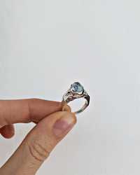 Винтажное кольцо с топазом
