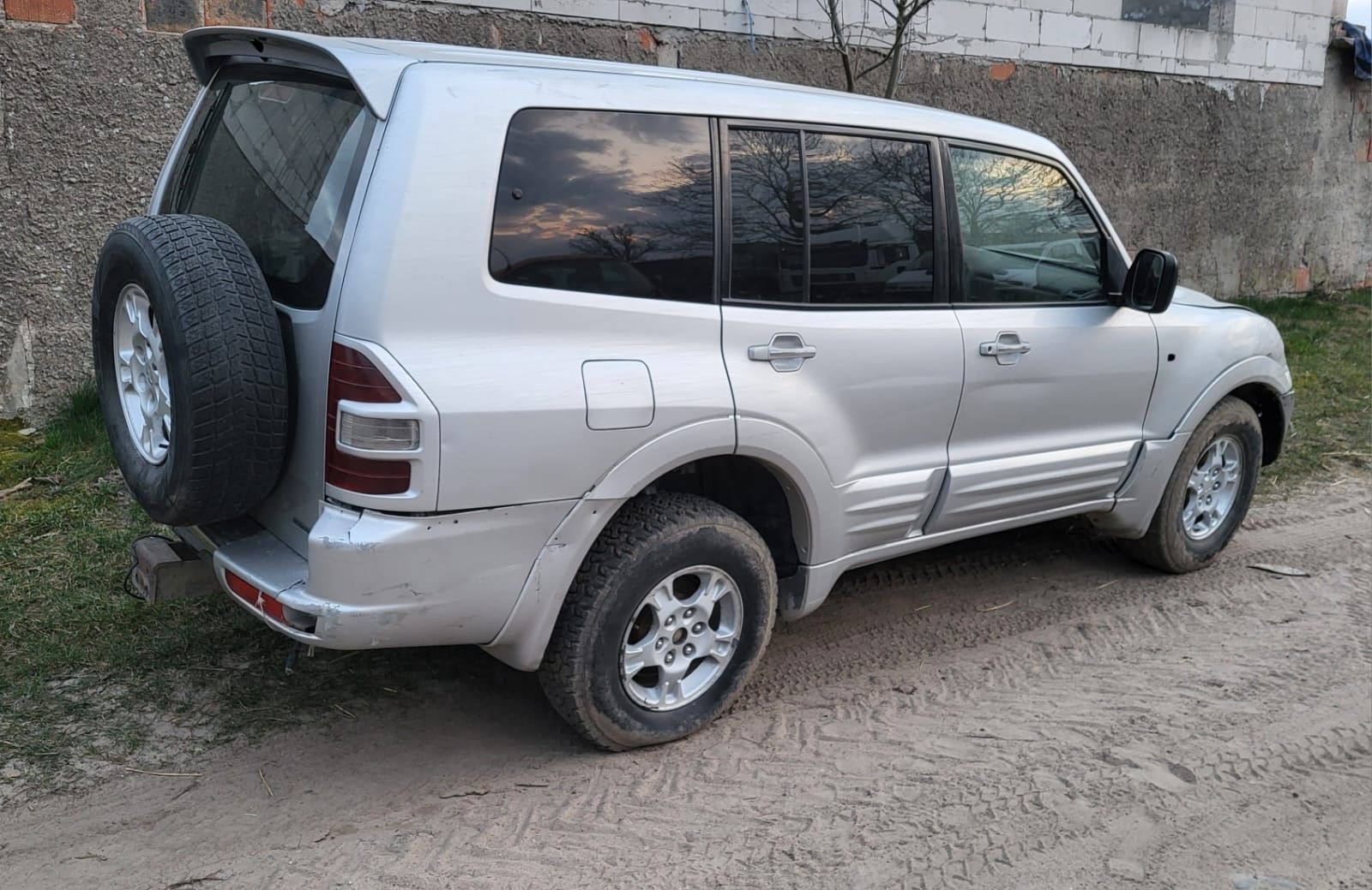 Mitsubishi Pajero III 3.2 DID manual drzwi skrzynia reduktor szyba