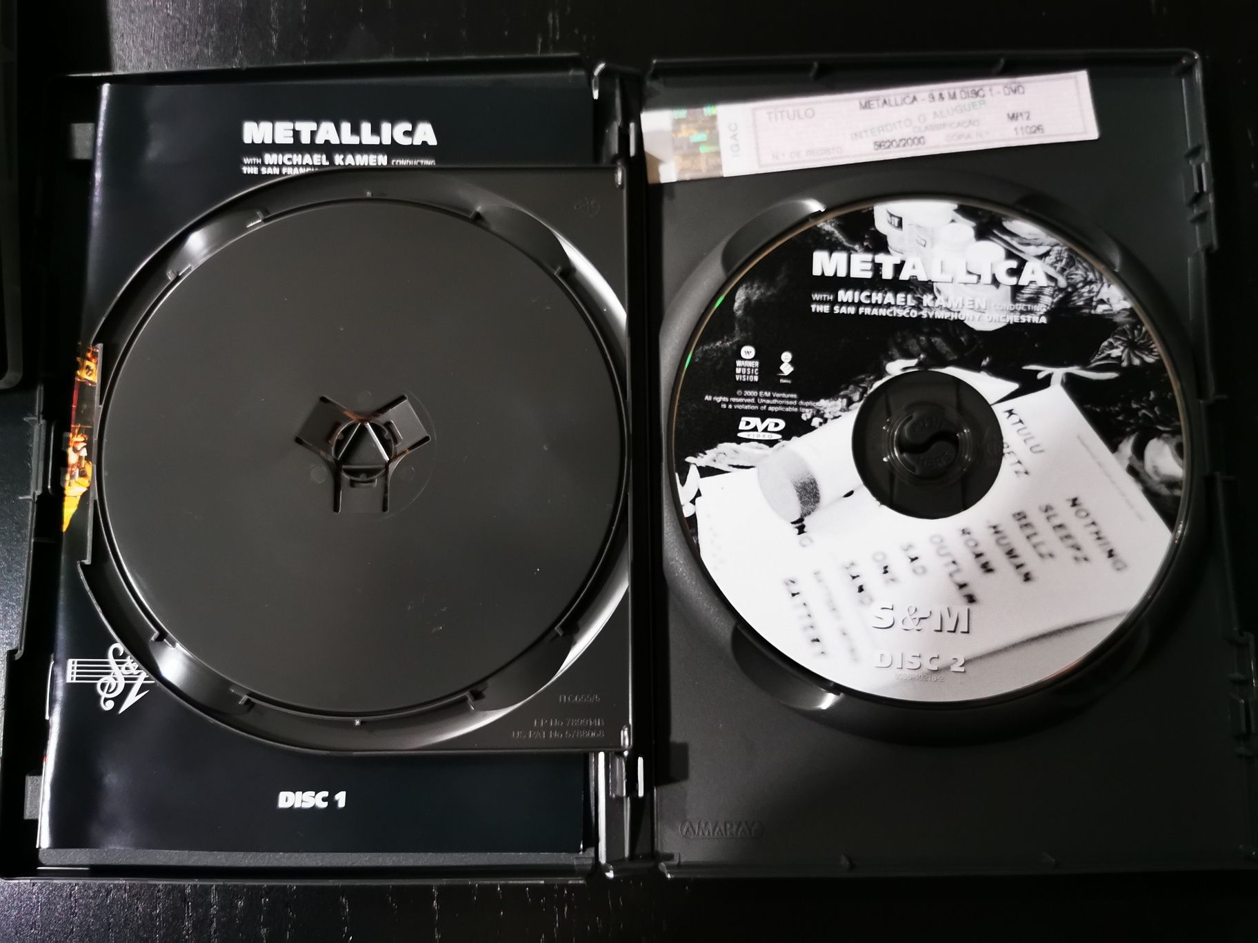 Metallica  s&m 2 disc set