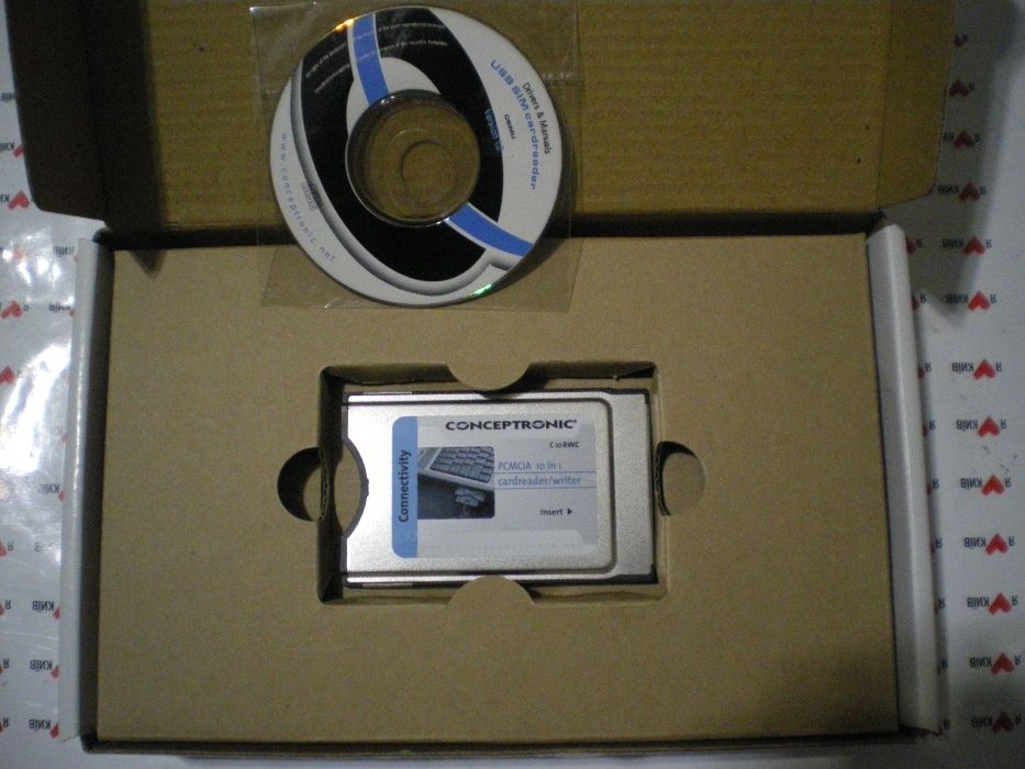 Data кабель и картридер для ноутбука Conceptronic