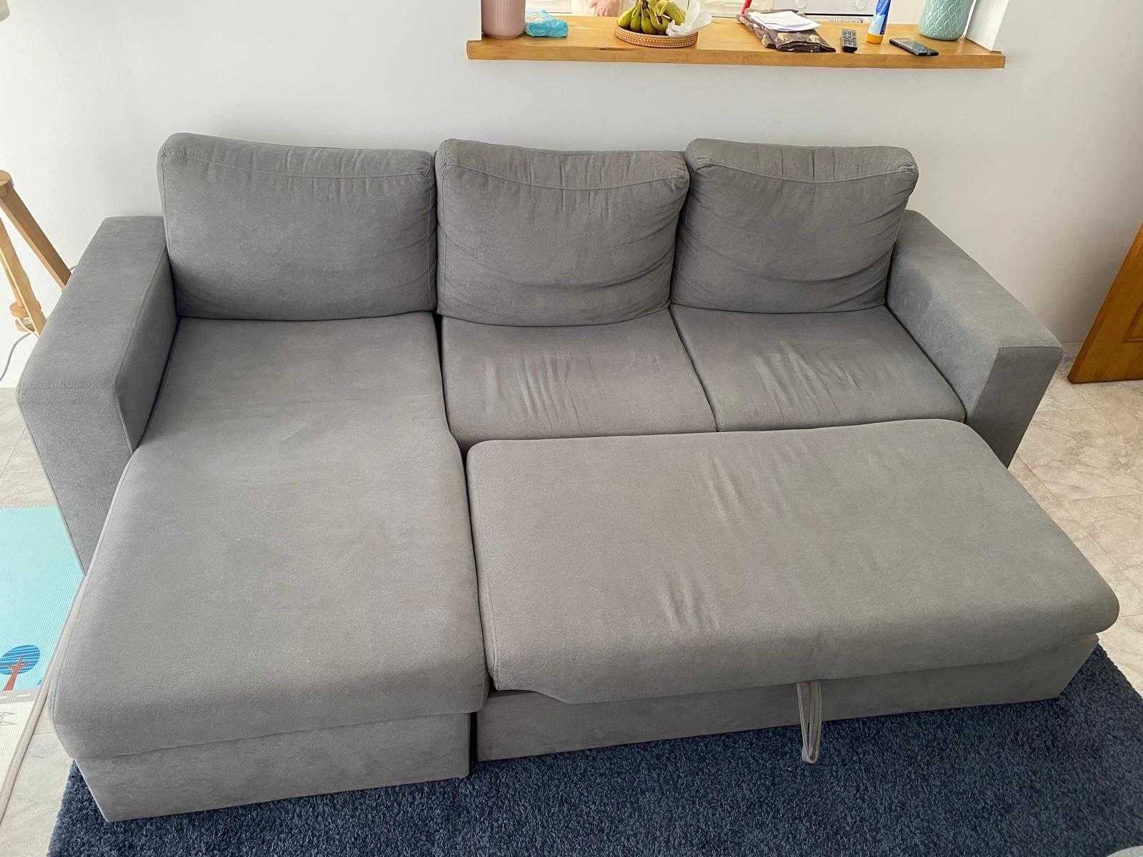 Sofá 2L + Chaise Long c/ Cama (250 x 155cm)