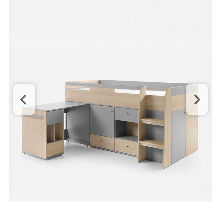 Łóżko piętrowe 90x200