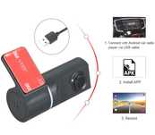CÂMARA FRONTAL MINI DVR HD RADIOS