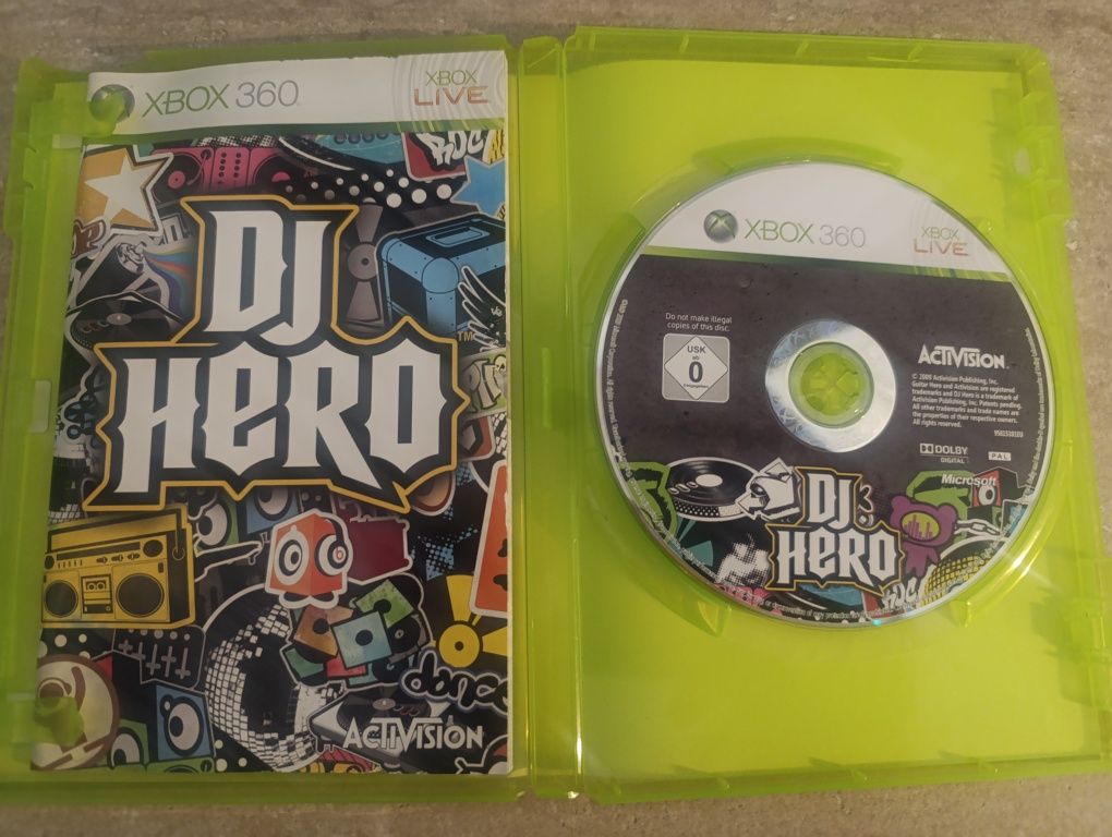 Gra na X Box 360 Dj Hero idealny stan