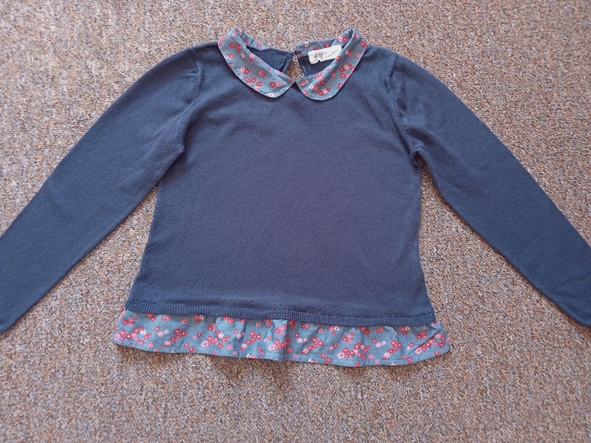 Bluzeczka swetrowa H&M 122/128