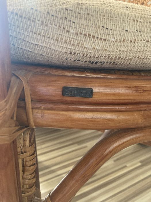 Piekny rattanowy ogrodowy zestaw Calamus Rotan