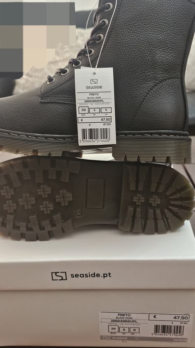 Botas SEASIDE  Pretas