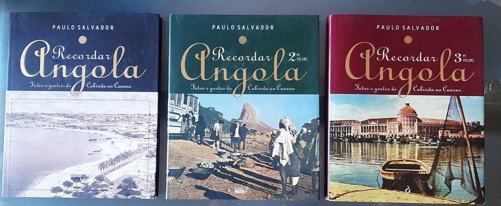 Recordar Angola - Paulo Salvador - volumes 1, 2 e 3