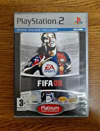 Jogo Playstation 2 FIFA 08 Platinum,