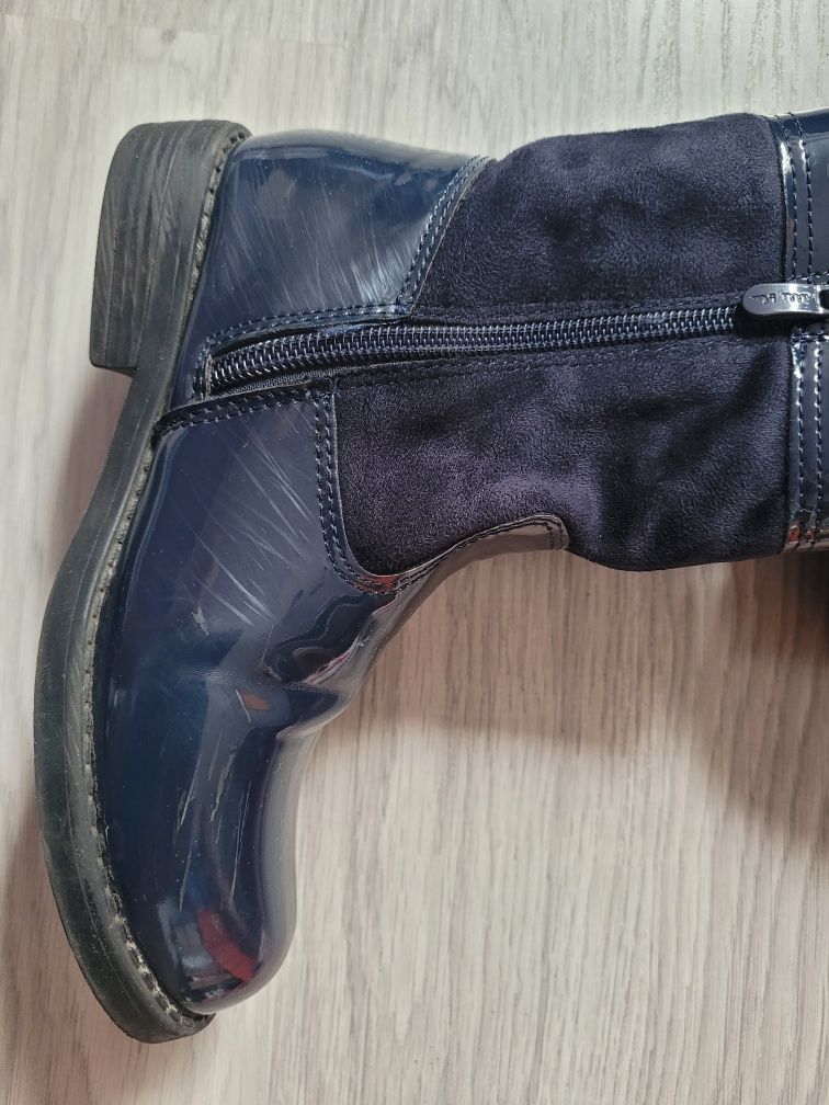 30 nelli blu CCC kozaki botki lakierki