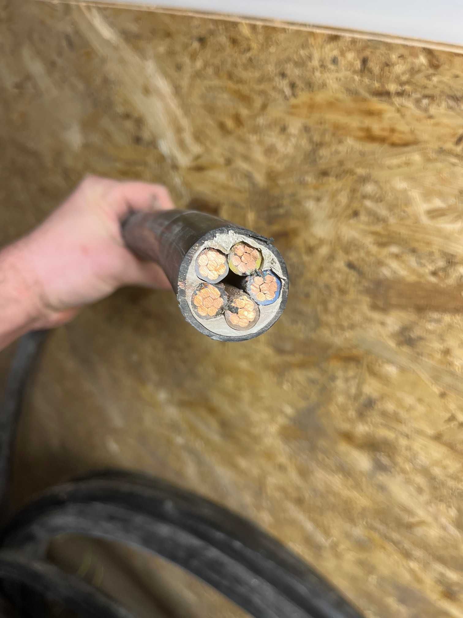 Kabel energetyczny ziemny Telefonika YKY 5x35mm - odcinek 24m.