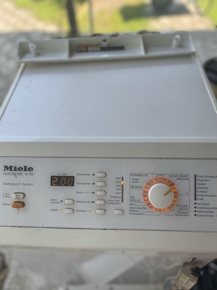 Силовий та модулі управління miele w155 (EL150)