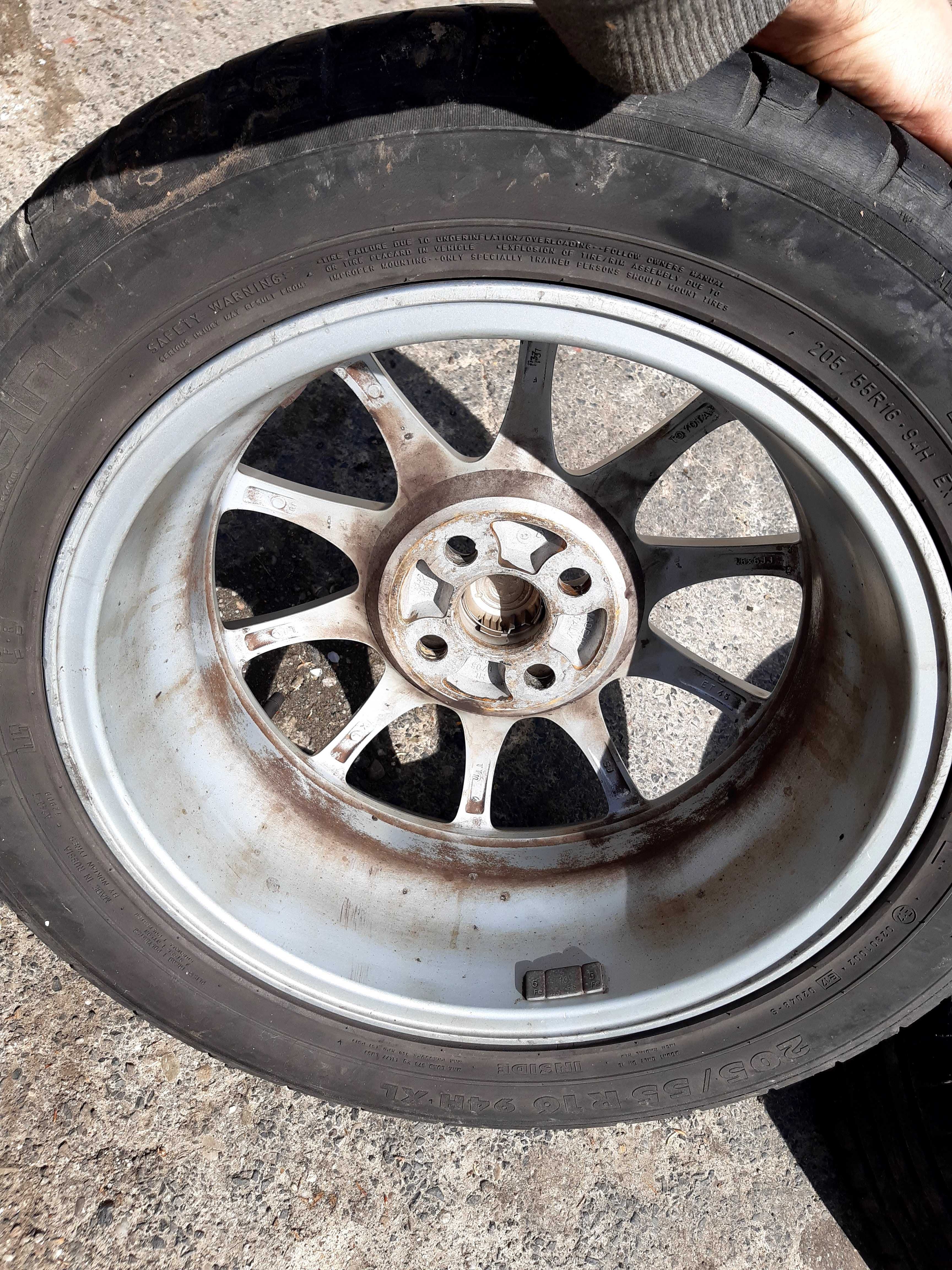 16 cali opony letnie Nokian 205/55/R16