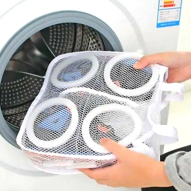 Сетка мешок для стирки обуви в стиральной машинке защита от деформации