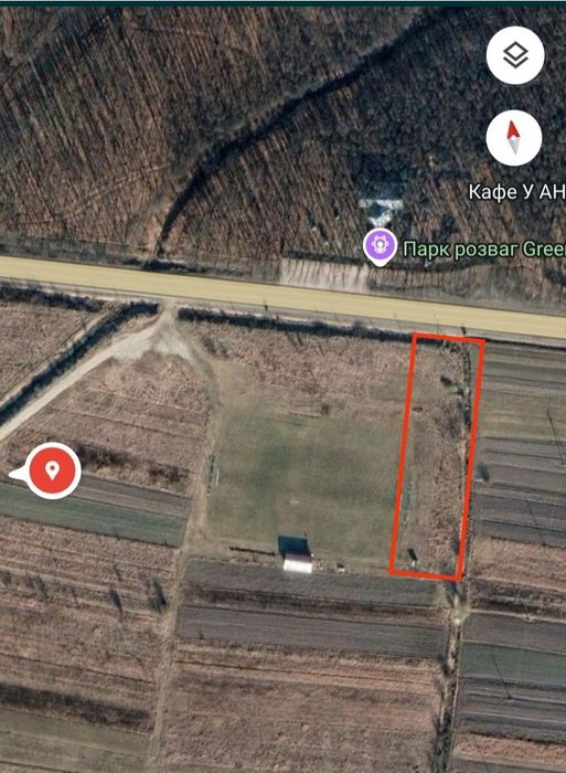 Терміново продаж земля 1ряд 750$/м2 поблизу кільце Марківці траса H10