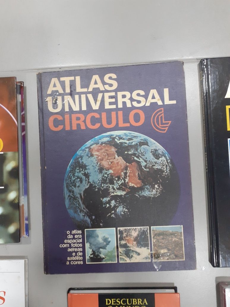 Livros do mundo : atlas e outros : conj 9 livros