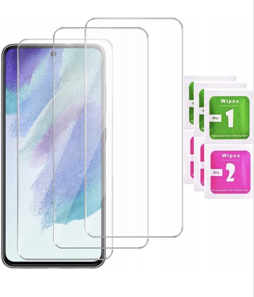 3x SZKŁO hartowane 9h 2,5 D do Samsung A50