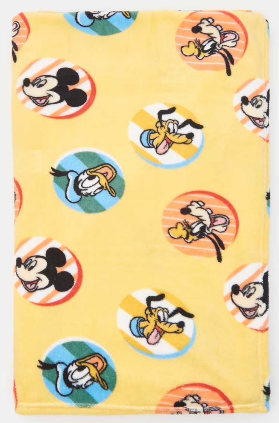 Детский флисовый плед Disney Микки Гуфи Дональд 130х160 Дисней