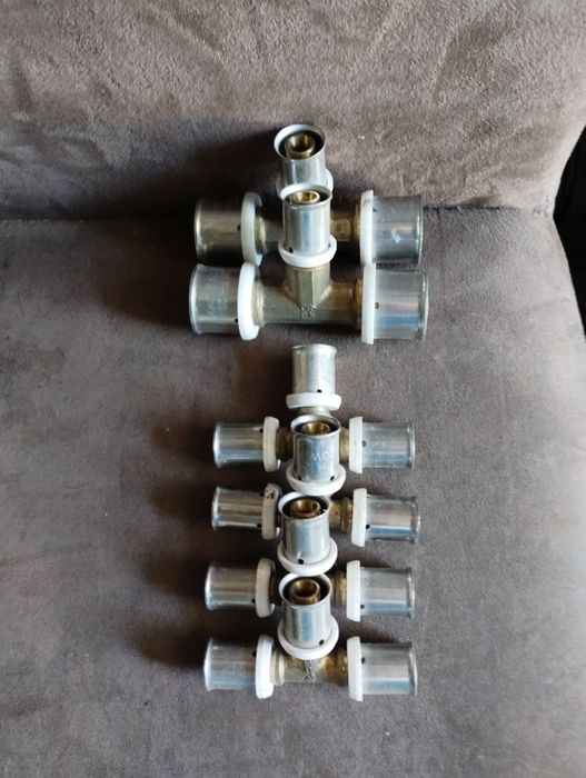 Trójniki Alu pex Rehau 26x16x26 ,16x16x16 TH