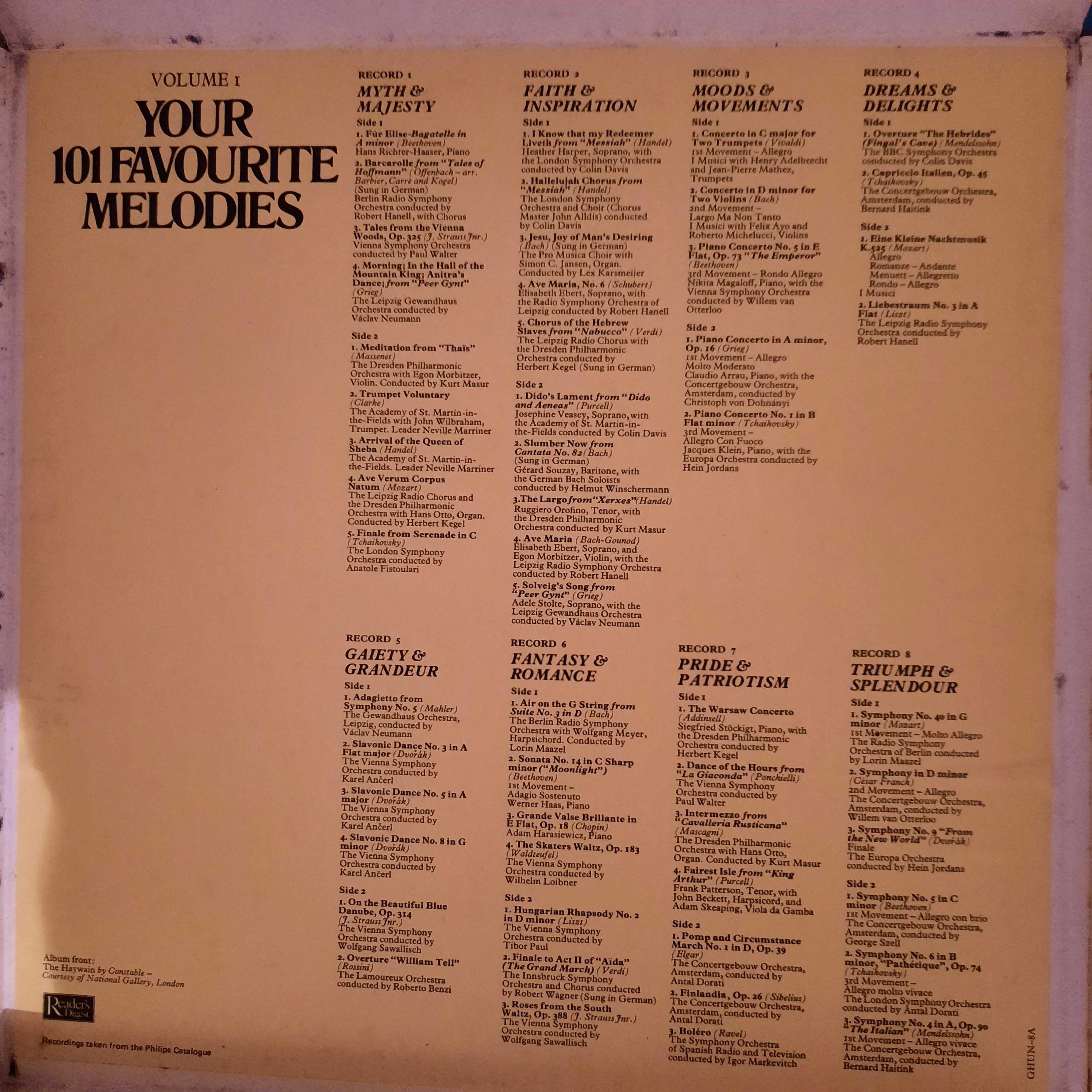 Your 101 favourite melodies - volume I