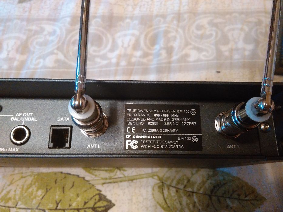 Радиопетличка sennheiser ew 100 g2 E (830-866), С (740-776)