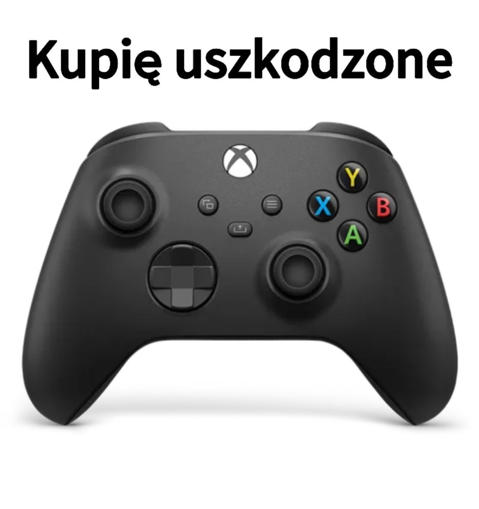 Kup ie  pady kontrolery xbox series orginalne uszkodzone
