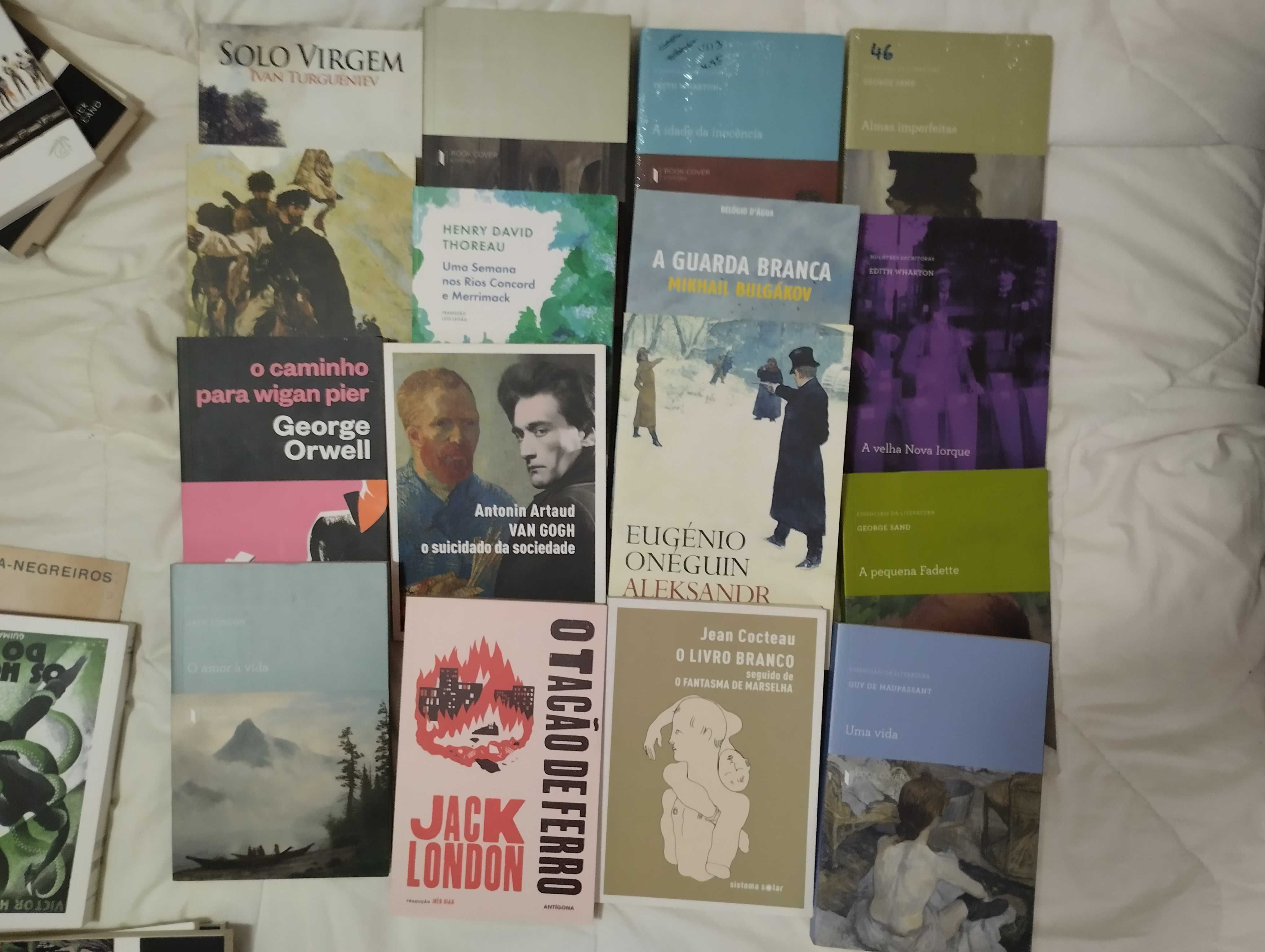 50 livros de autores clássicos, modernos e de teatro desde 2€ a 10€