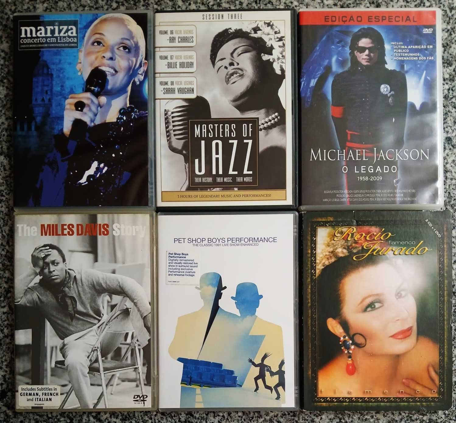 27 DVDs - Grandes Concertos - Raros - Muito Bom Estado