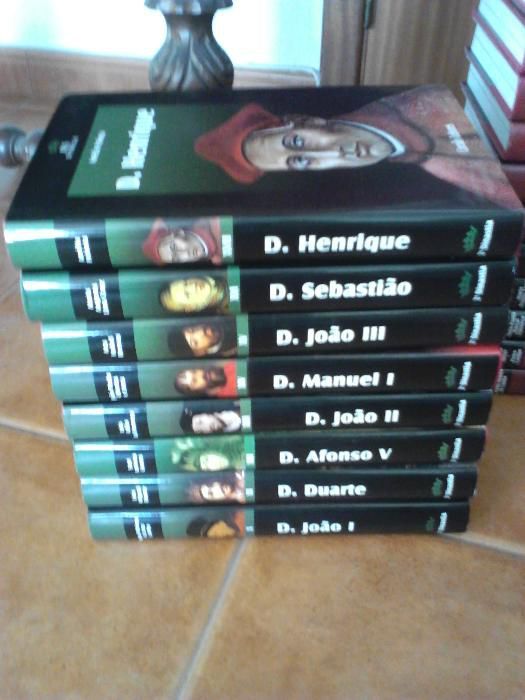 Colecção Reis De Portugal - 34 livros - Colecção completa