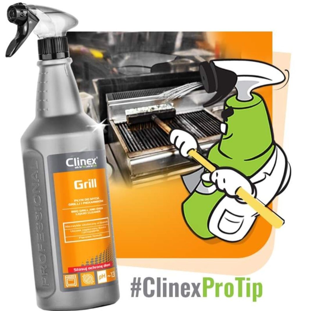 Płyn Clinex Grill 1l plyn do mycia piekarników