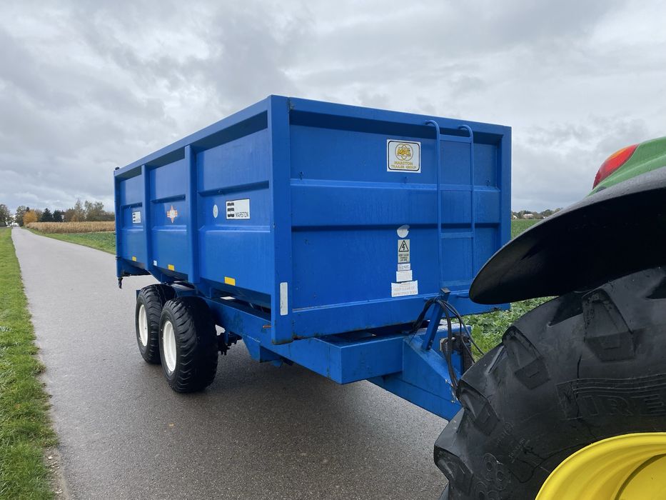 Przyczepa skorupowa MARSTON tandem 12t