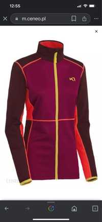 Bluza Kari Traa Hege F/Z Fleece RUBY  rower, fitness