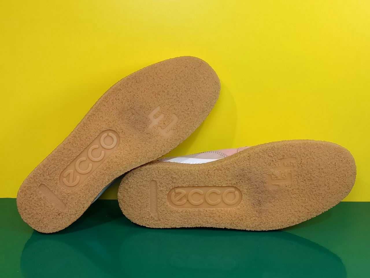 Кожаные женские слипоны Ecco Оригинал